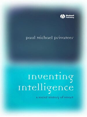 cover image of Inventing Intelligence
